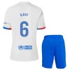 Conjunto (Camiseta+Pantalón Corto) FC Barcelona Gavi 6 Segunda Equipación 23-24 - Niño